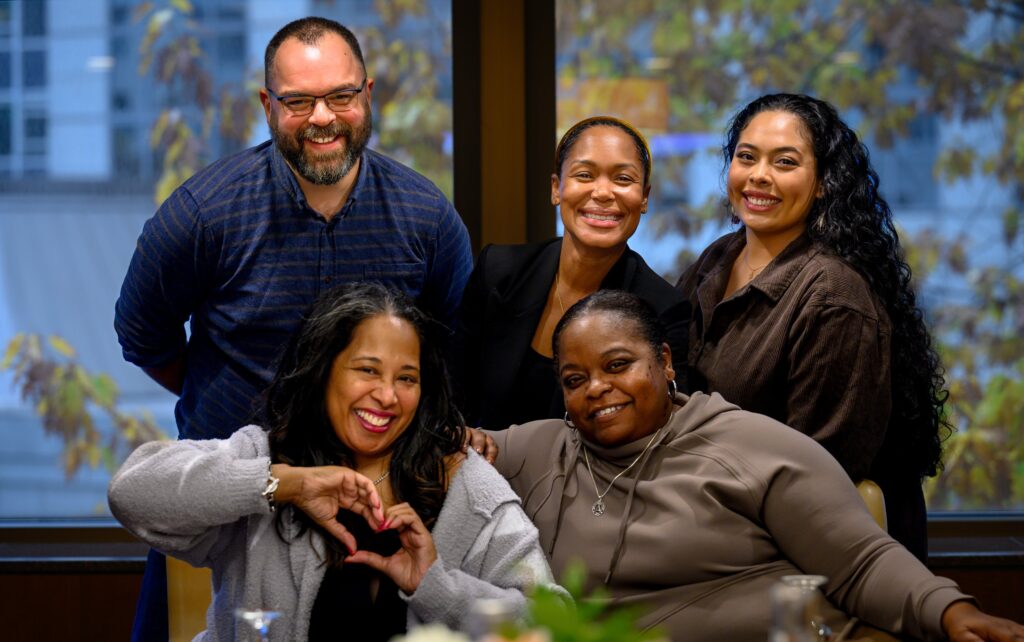 Group photo of Black Future Co-op Fund staff